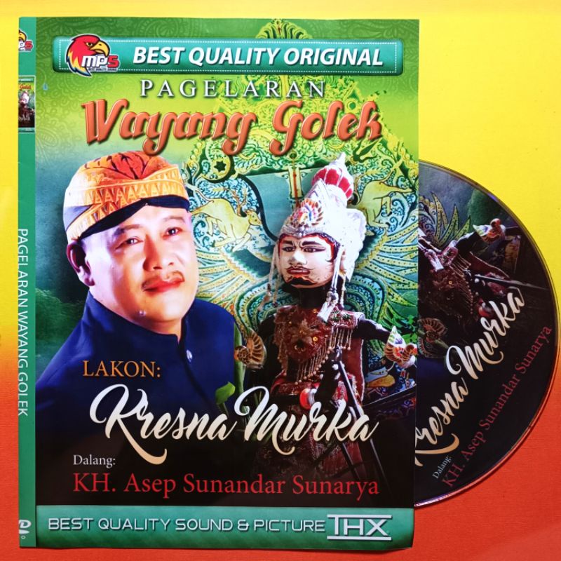 KASET MP5 PAGELARAN WAYANG GOLEK ASEP SUNANDAR LAKON KRESNA MURKA.