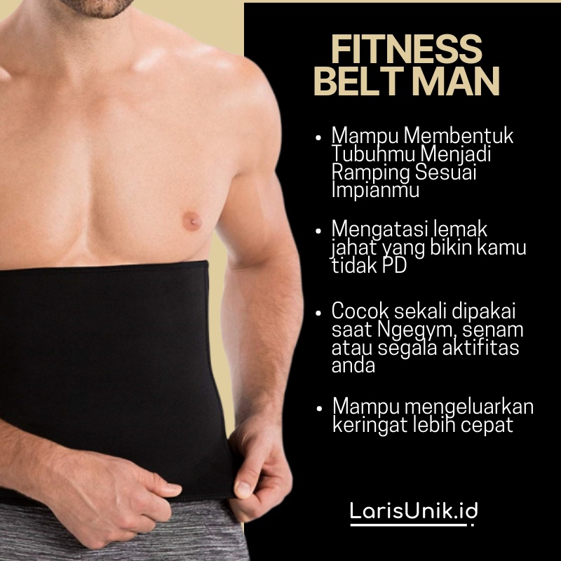 Korslet Pelangsing Belt Perut Waist Man Corset Belt Neotex Korset Original Pembakar Lemak