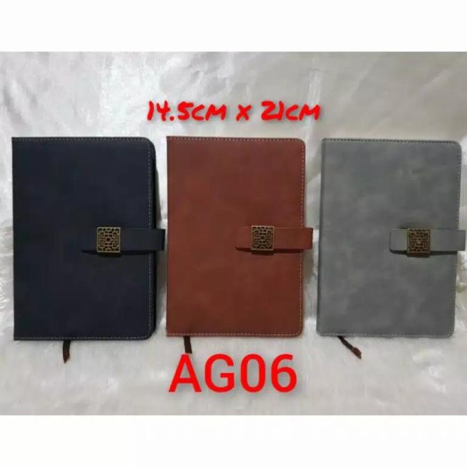 

AG 06 Agenda Kulit A5 / Buku Catatan / Notebook Kulit exclusive