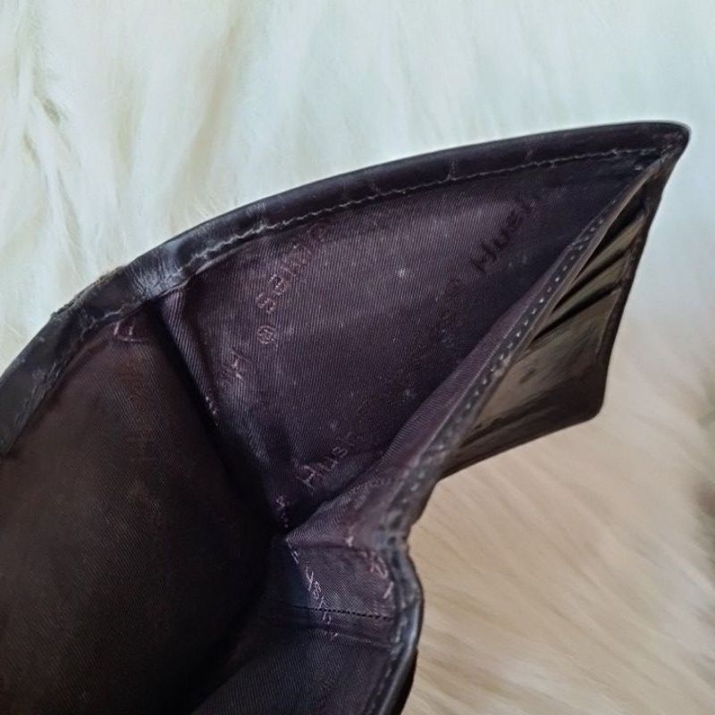 DOMPET KULIT HUSH PUPPIES PRELOVED ORI