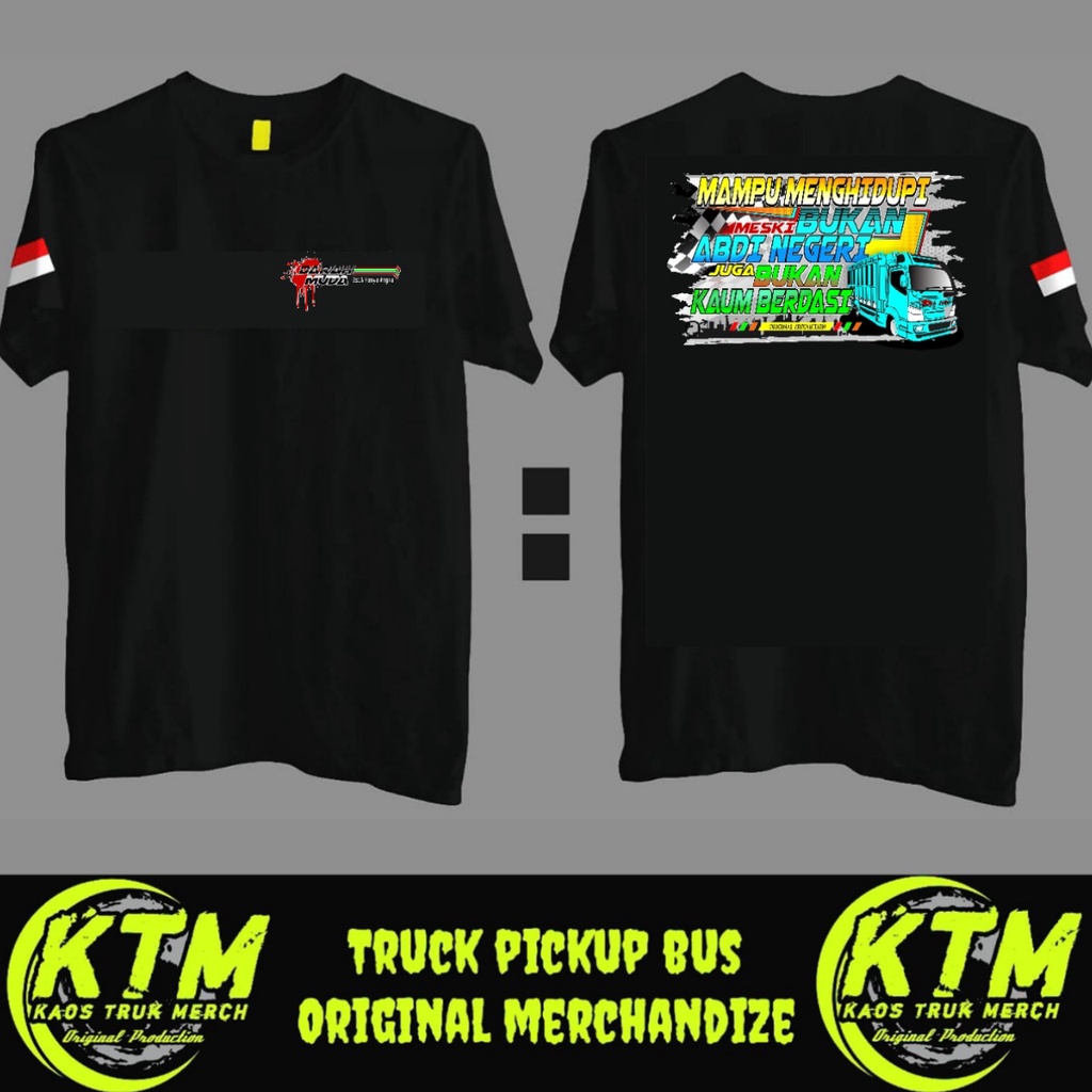 Kaos Truck Darah Muda / Kaos Truck Driver Muda / Kaos Truck Mania Original