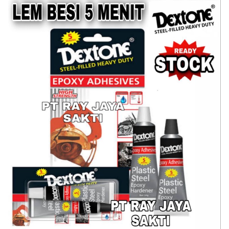 

Lem besi 5 menit dextone original