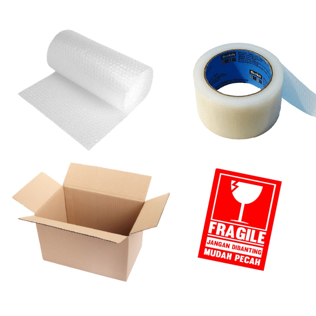 

TAMBAHAN PACKING KARDUS DAN EKSTRA BUBBLE WRAP