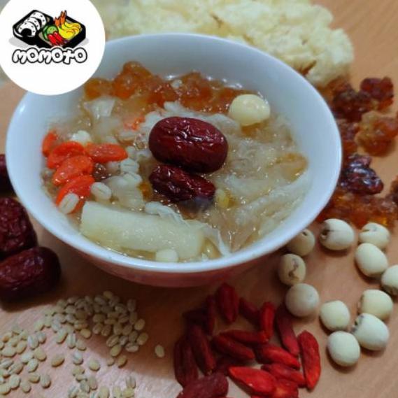 

Diskon [KI3] Family Pack peach gum dessert 10 bahan lengkap kemasan besar jumbo minuman kesehatan herbal