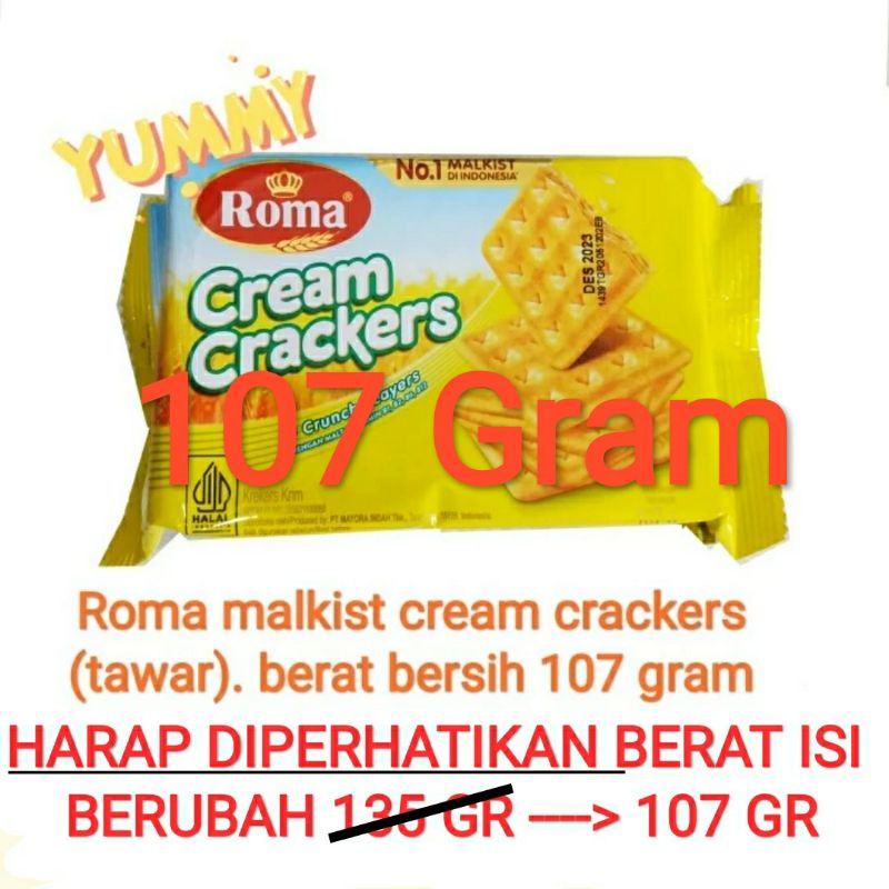 roma malkist cream crackers | tawar