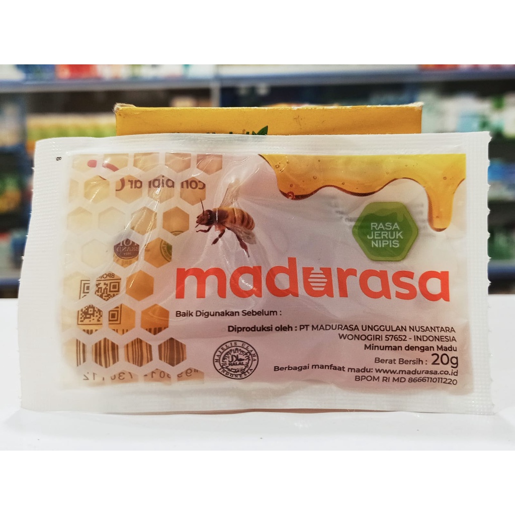 Madurasa Sachet Rasa Jeruk Nipis