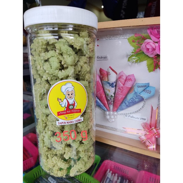 Akar kelapa pandan 350 g/paling enak aroma pandan asli/manis gurih dan renyah