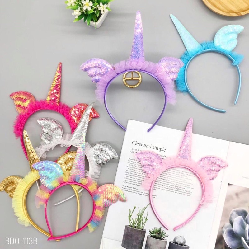 BANDO UNICORN RENDA // BANDO UNICORN BUNGA