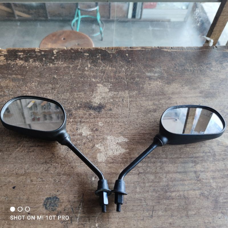 Spion Set Suzuki New Shogun 110 Hitam Original Suzuki