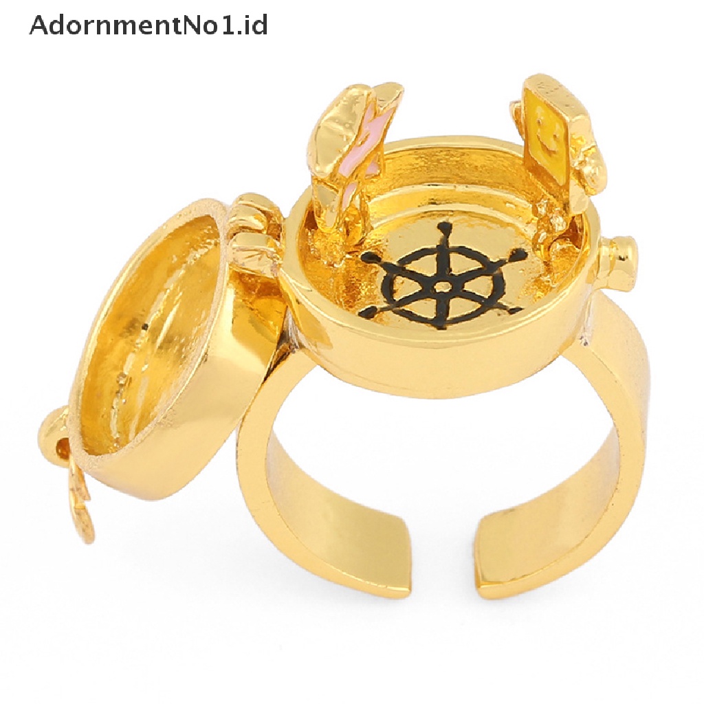 [AdornmentNo1] 2022cincin BFF Berputar Untuk Wanita Pria Tren Vintage Lucu Pasangan Buka Kecemasan Fidgets Ring Baru Spinner Perhiasan Sahabat Hadiah Keren [ID]