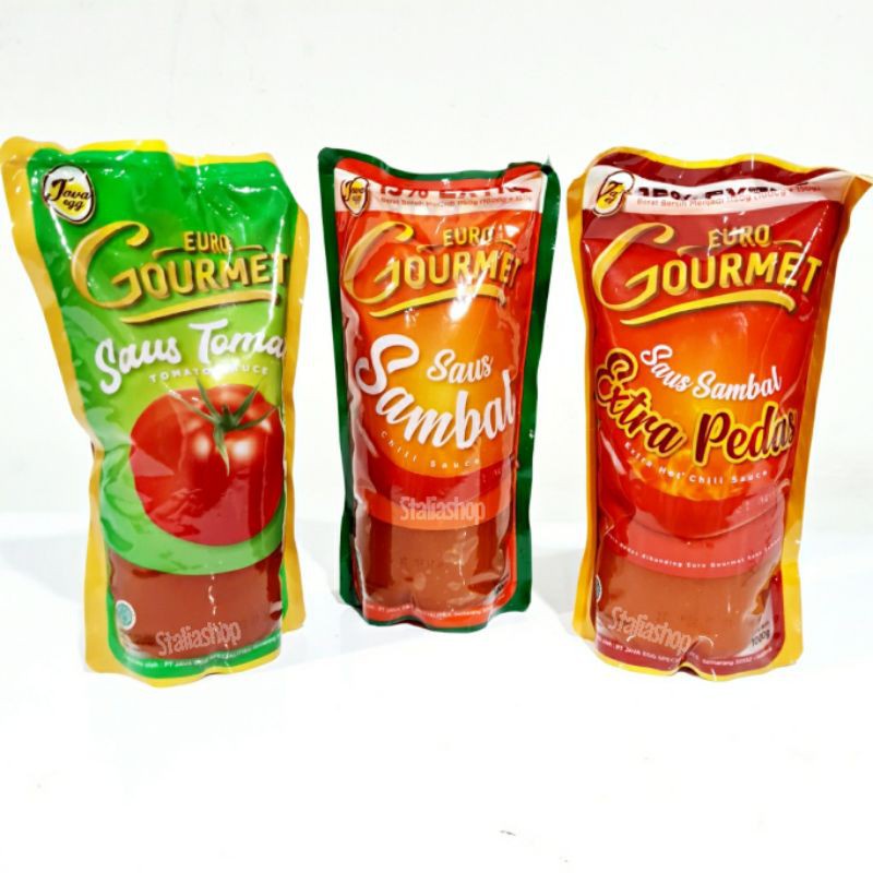 

Euro Gourmet Saus All Variant kemasan 1 Kg