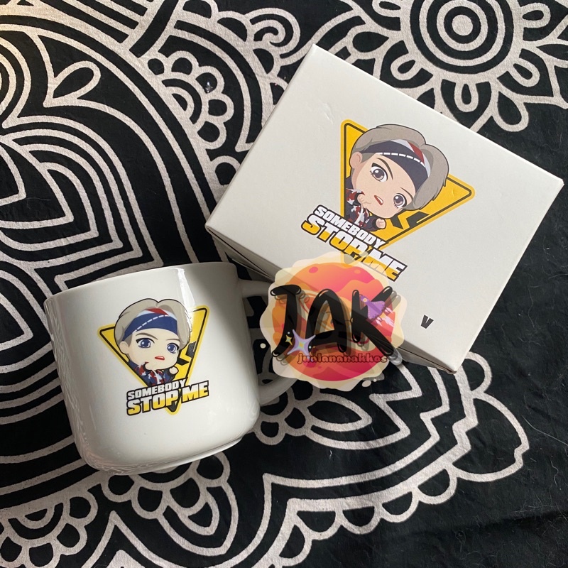 Ready - Taehyung Tiny Tan V Mug Mic Drop Official