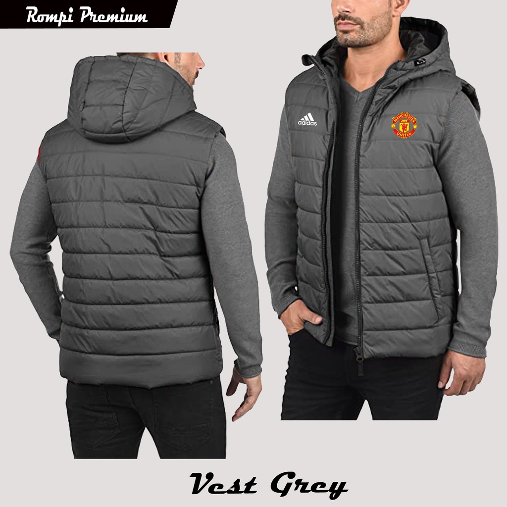Rompi Parasut Music Denim / Rompi Outdoor / Rompi Jaket / Rompi Motor / Rompi Pria / Rompi Waterproo