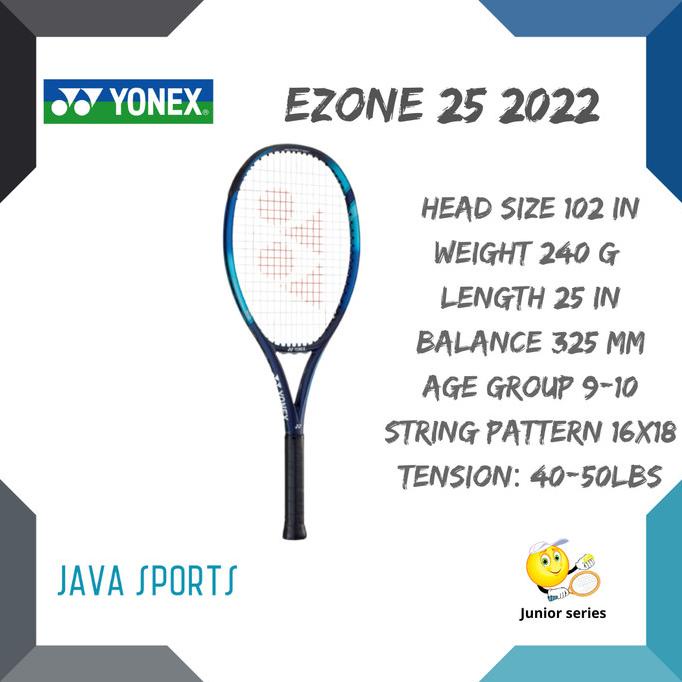 NEW SALE RAKET TENIS YONEX EZONE 25 JUNIOR SKY BLUE | 240G | 102 IN SALE