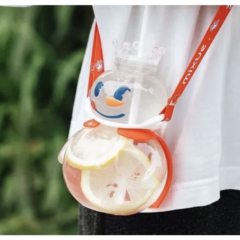 MIXUE Miniso Water Bottle Snowking Tumbler Botol Minum