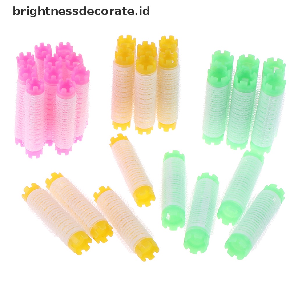 [Birth] 10pcs fluffy Hair Root Rollers Pack Perm Batang Set Air Fringe Bang Hair Curler [ID]