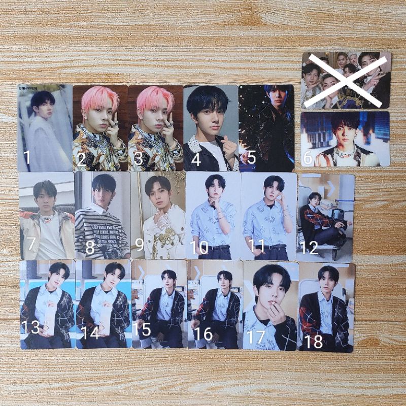 PC ALBUM SOLJACK SENKOU SEALED batik ums heeseung, sunoo b-c wvr (baca desc)