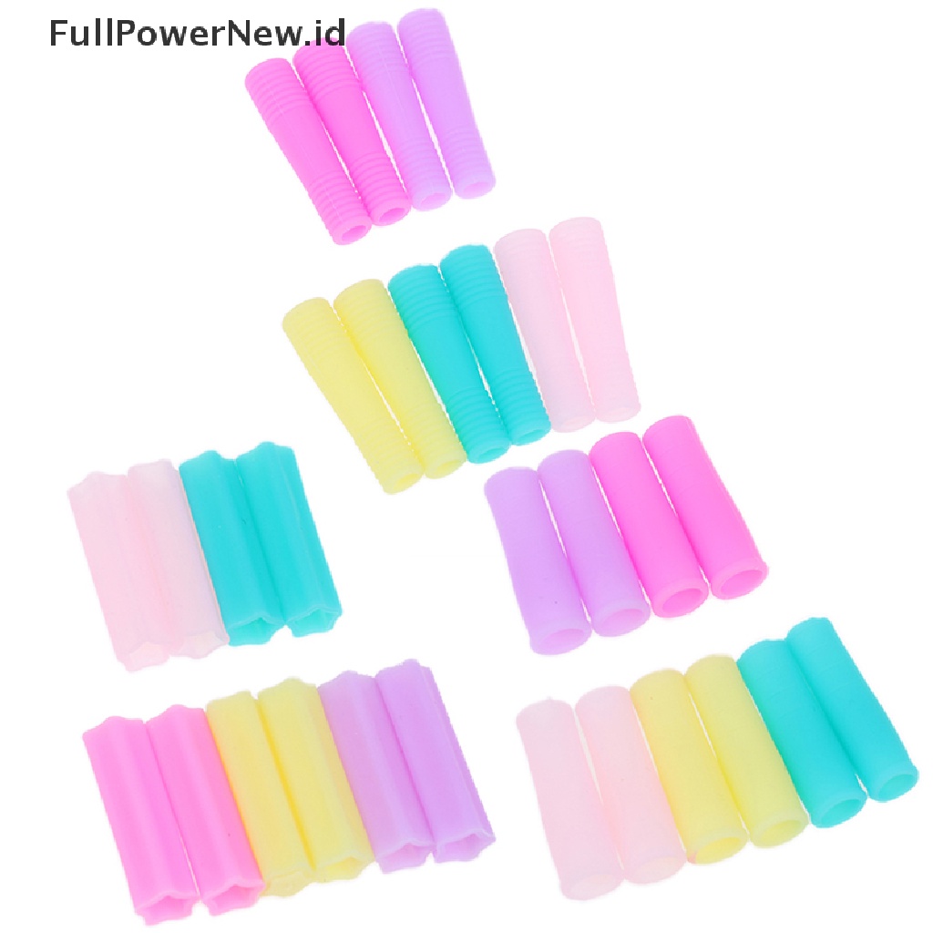 Power 2Pcs Silicone Nipper Cover Sleeve Gunting Kutikula Kuku Pinset Kulit Mati Cap ID