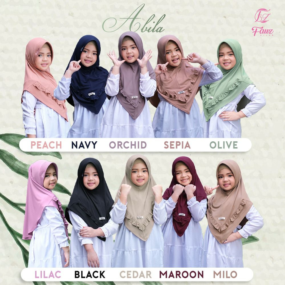 BERGO ABILA KIDS BY FAUZ HIJAB