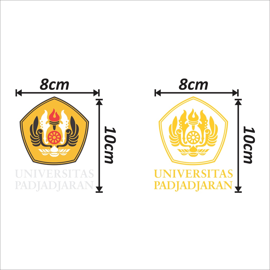 Stiker Universitas Padjadjaran UNPAD | Sticker Cutting Motor Mobil