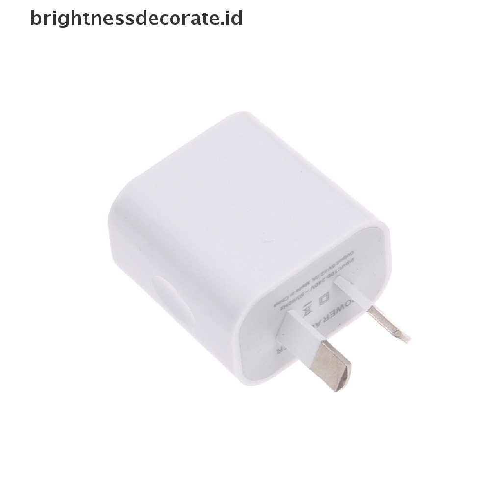 [Birth] Colokan AU Dua Port USB Charger Handphone Adaptor Daya Output DC 5V 2A [ID]