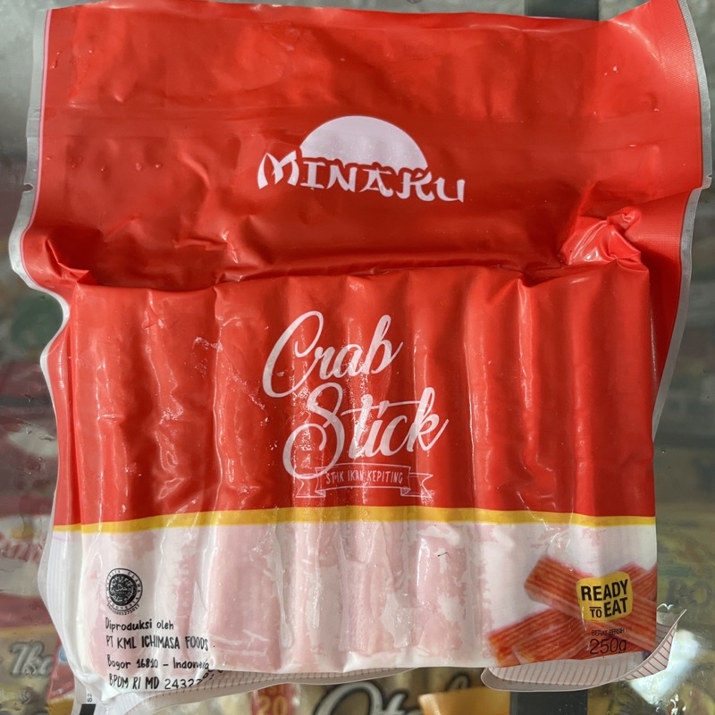 Jual MINAKU CRAB STICK 250 GRAM 500 GRAM Shopee Indonesia