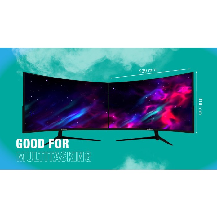 Monitor CUBE GAMING RETINA 23.8&quot; C24FV / LCD 23.8&quot; / LED 23.8&quot;