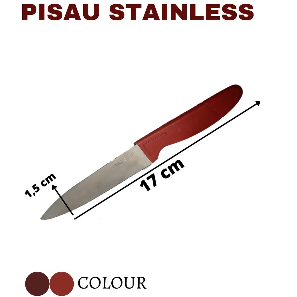 (VCM) Pisau Apel Stainless / Pisau Apel