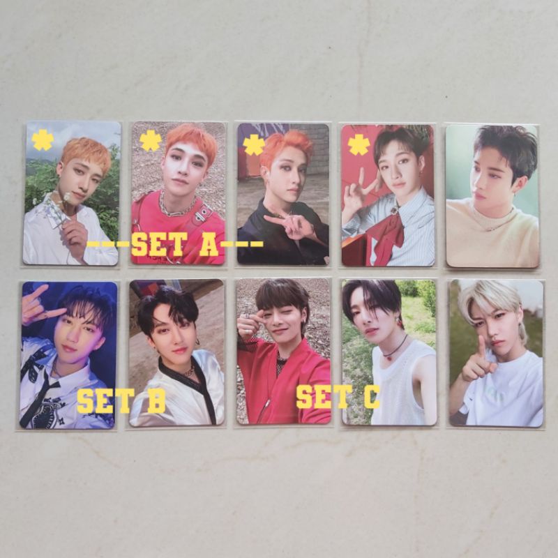 STRAY KIDS BANGCHAN CHANGBIN I.N FELIX  PHOTOCARD / NOEASY CHRISTMAS EVEL