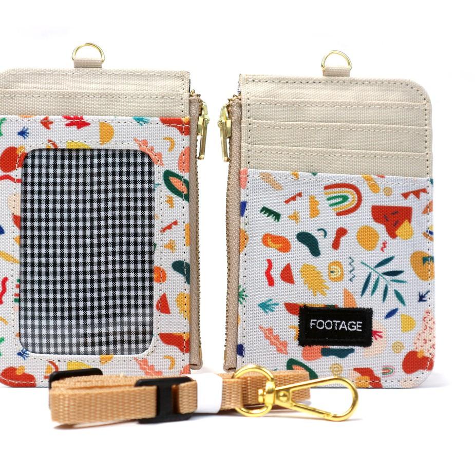 

옷 Gantungan ID Card Holder Casual Kantor Kalung Name Tag Lanyard Dompet Kartu Pria Wanita ID-02 Model Baru !!