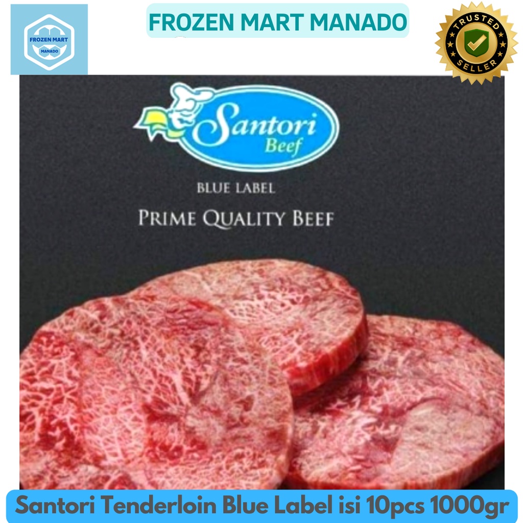 

Santori Tenderloin Blue Label isi 10pcs 1000gr - Frozen Mart Manado (Frozen Food Manado)