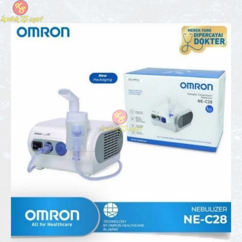 NEBULIZER OMRON NE-C28 - ALAT UAP ASMA SESAK GANGGUAN PERNAFASAN OMRON