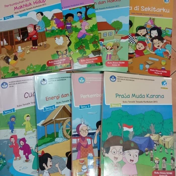 

Paket Tematik Kelas 3 SD Tema 12345678 Kurikulum 2013 Revisi Terbaru Best Seller