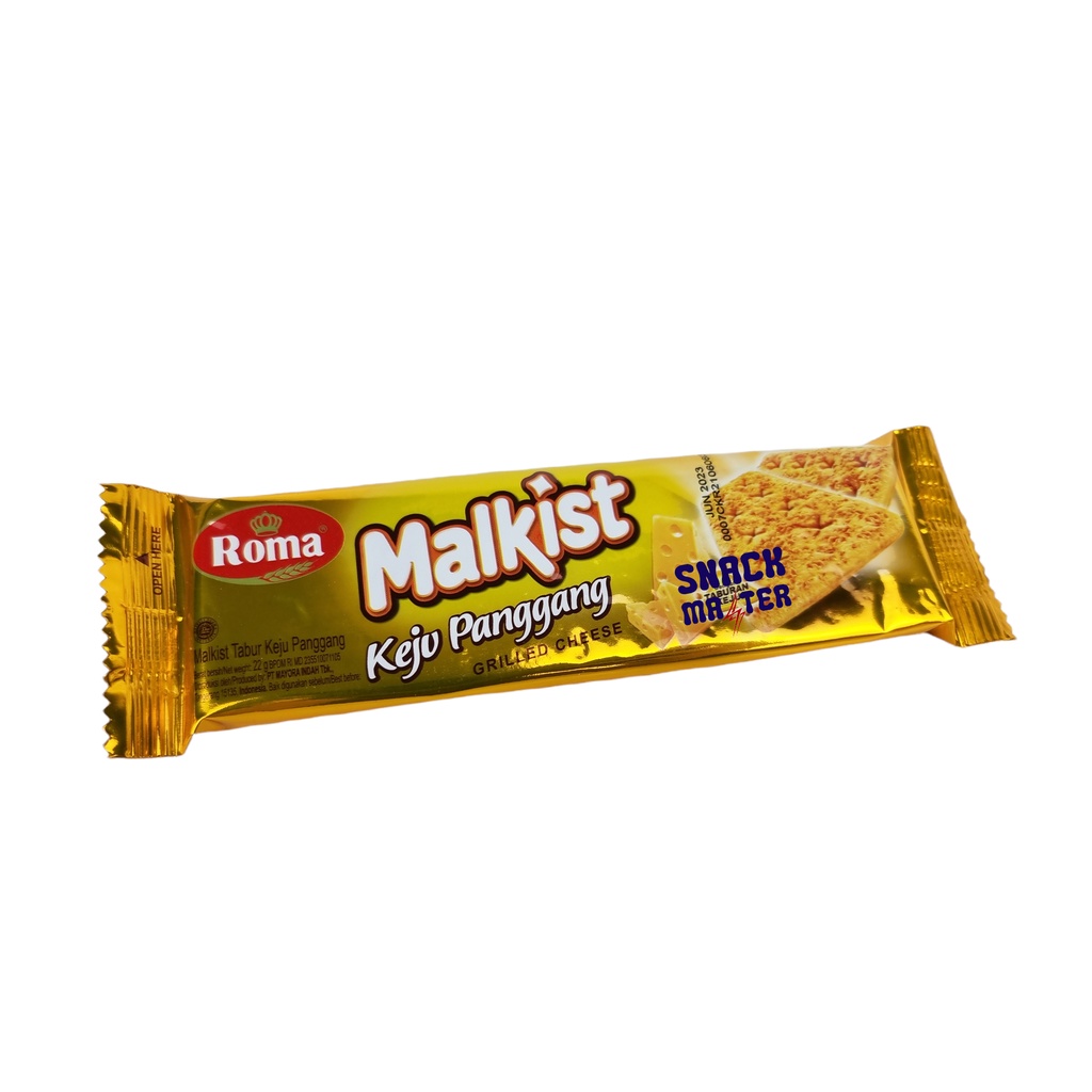 

Roma Malkist Keju Panggang - Netto 22 gr