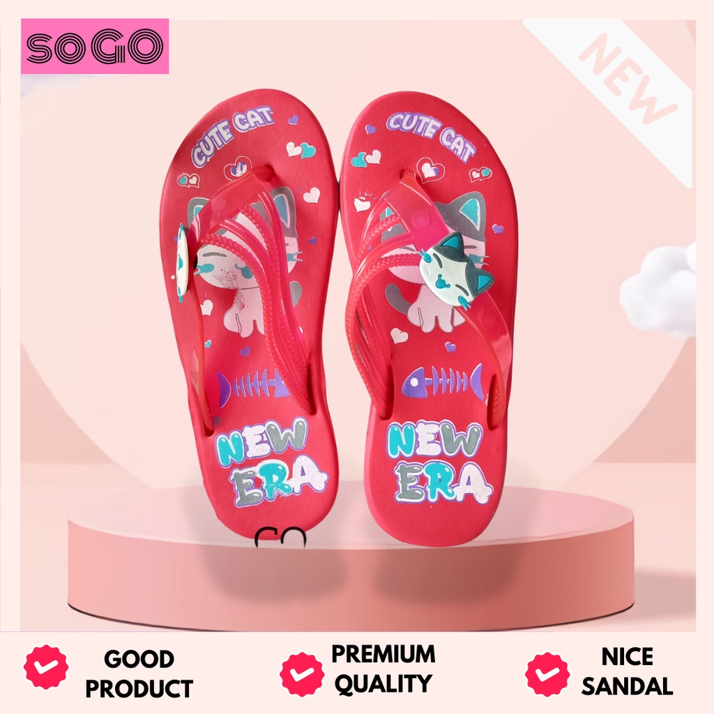 sogo NEW ERA TG CNC 517 CAT 31-35 sandal anak murah keren imut lucu sandal liburan