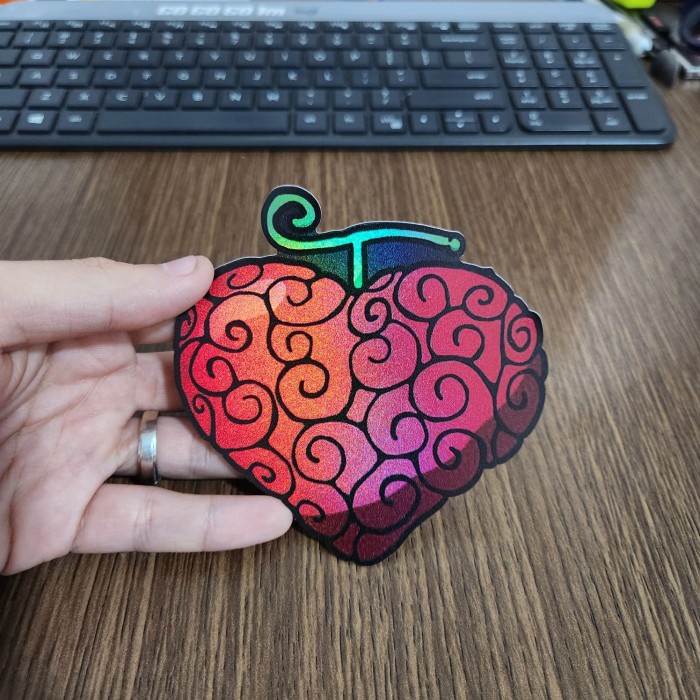 

Sticker Hologram Anime Besar - PSH1381 - One Piece - Ope Ope no Mi