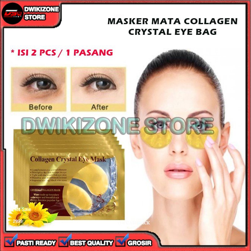 [GROSIR] EYEMASK MASKER MATA PANDA HITAM PENCERAH KANTONG KANTUNG MATA ANTI AGING