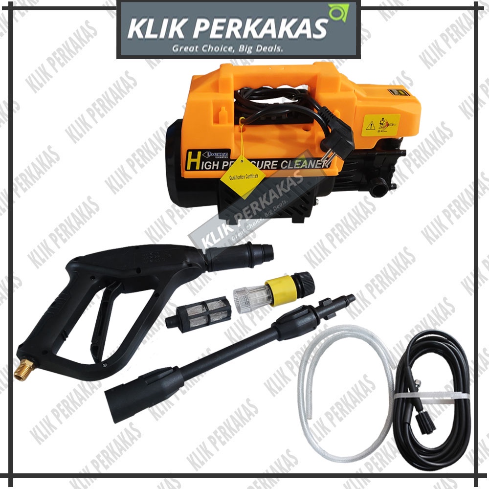 BENZ BZ-85570et Cleaner Mesin Steam Cuci Mobil Motor AC High Pressure Washer Full Set 70 - 120 Bar Bergaransi