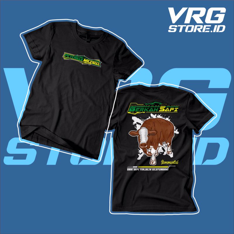 KAOS BERKAH SAPI MILENIAL
