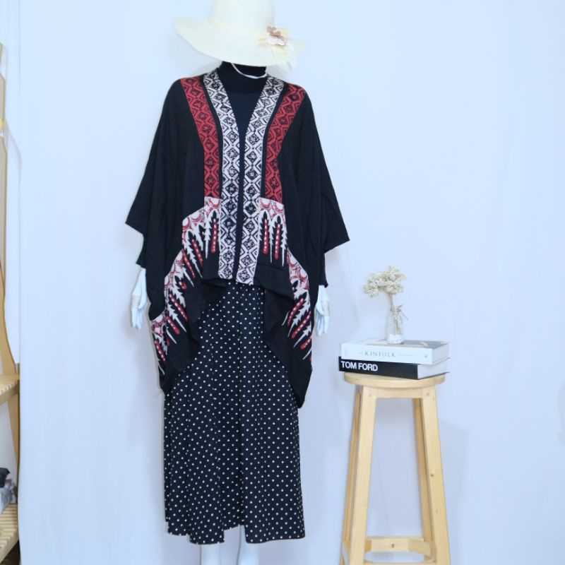 OUTER BATIK KIMONO CAP MOTIF ORIGINAL BISA COD