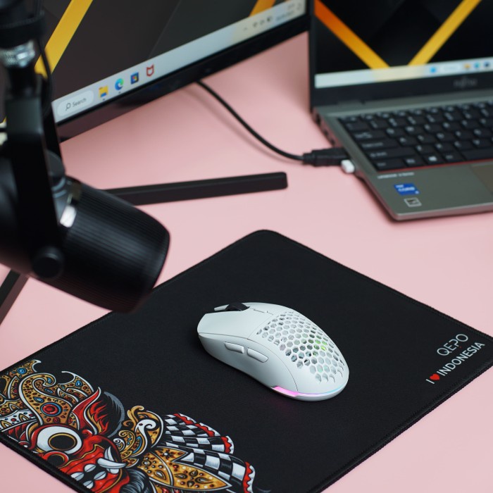 Mousepad QEPO Medium M3 Motif Barong 35 x 25 cm