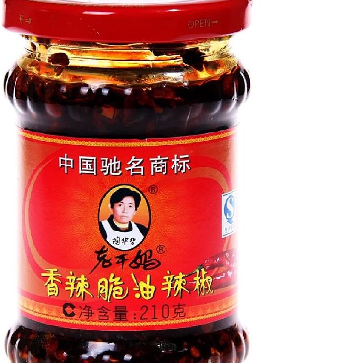 

code1h1Gv Lao Gan Ma Spicy Chili Crispy Sambel Import 210 g