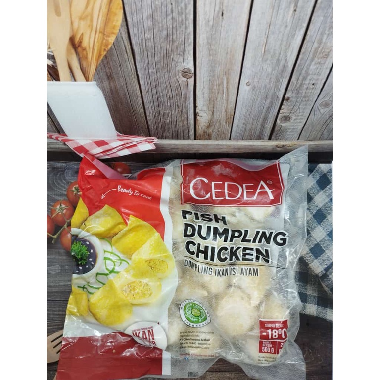 

cedea fish dumpling chicken