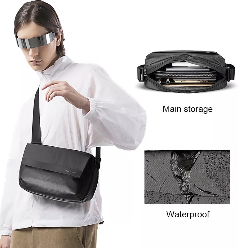 BG2868 Tas Selempang Bange Sling Bag Messenger Bag Pria Waterproof