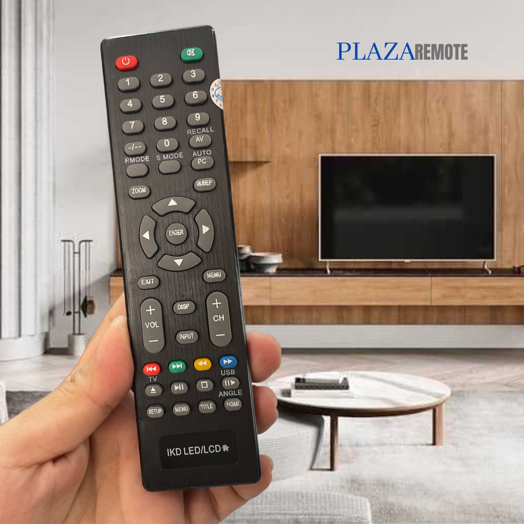 REMOTE JUC TV LED UNIVERSAL LANGSUNG PAKAI