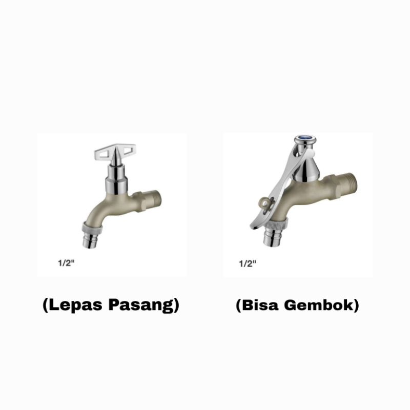 Jual Kran Air Kunci Lepas Pasang Onda Kran Air Bisa Digembok Onda