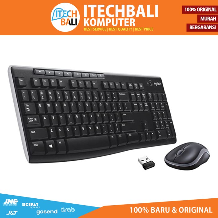 Keyboard &amp; Mouse LOGITECH MK270R Wireless | ITECHBALI