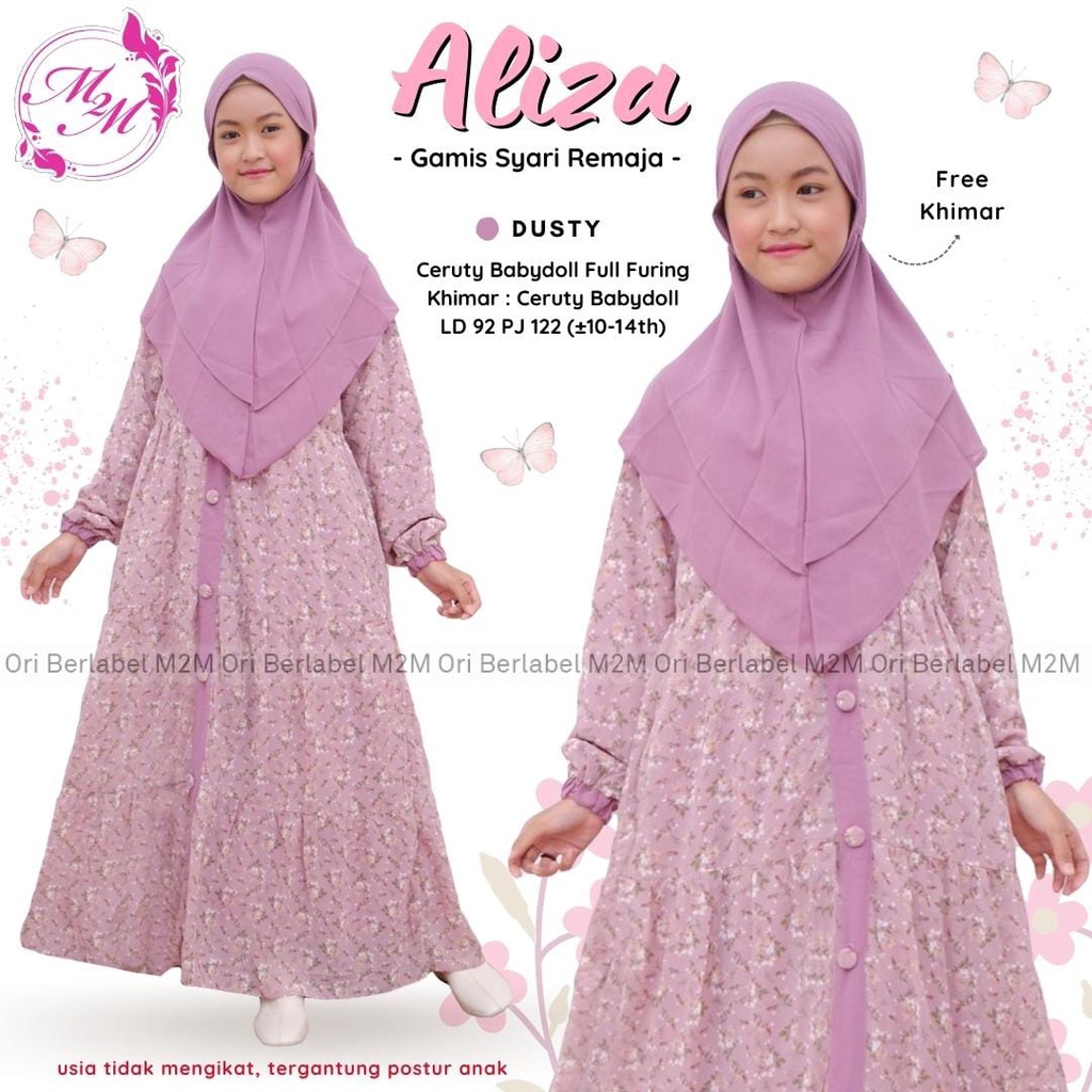 GAMIS ANAK PEREMPUAN / GAMIS SYARI ANAK REMAJA TANGGUNG MUSLIM KEKINIAN TERBARU