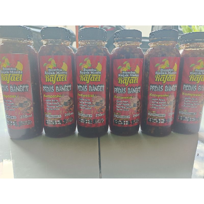 

Bumbu Rujak/ bumbu rujak manis Rafael 250 ml