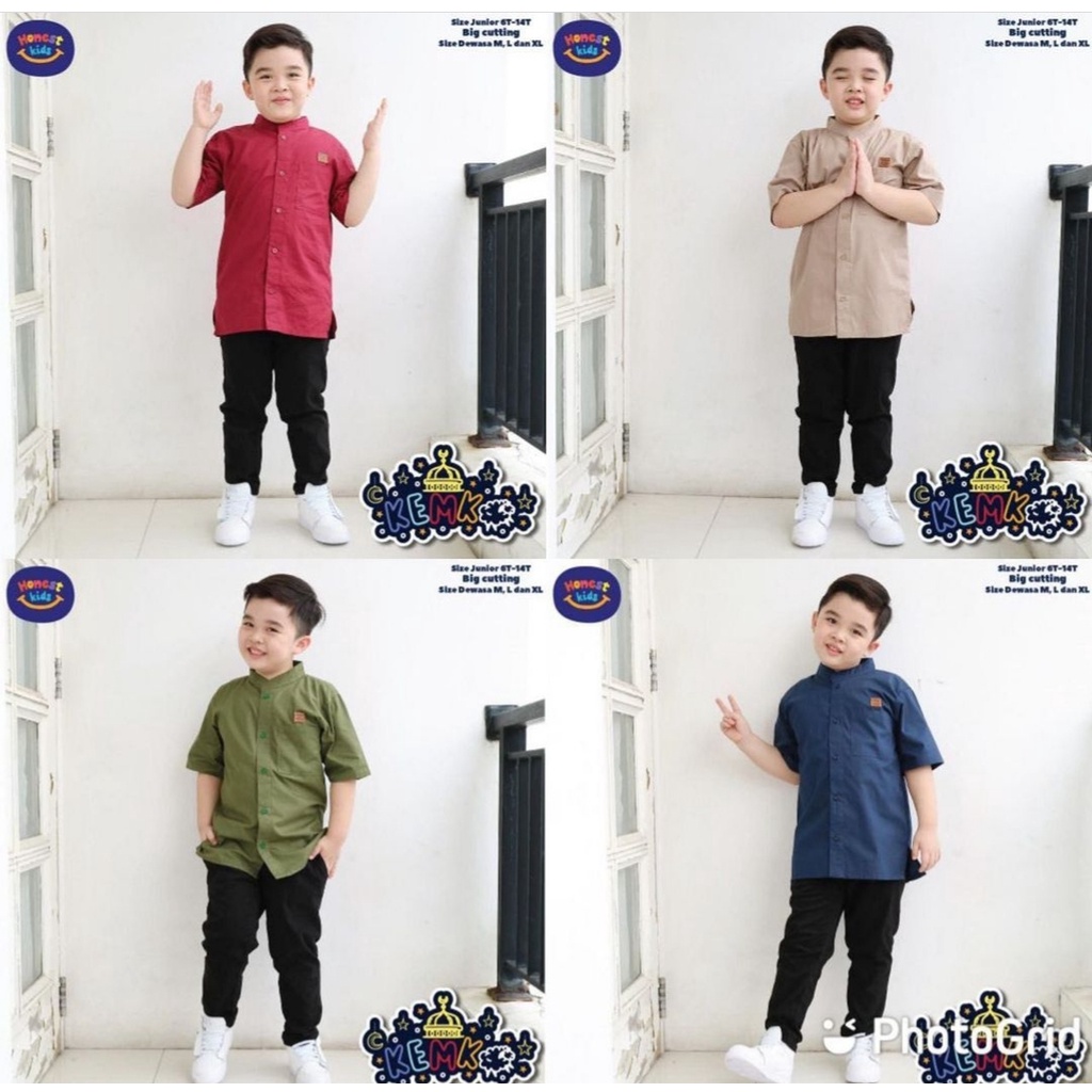 KEMKO Kemeja Koko anak by Honestkids